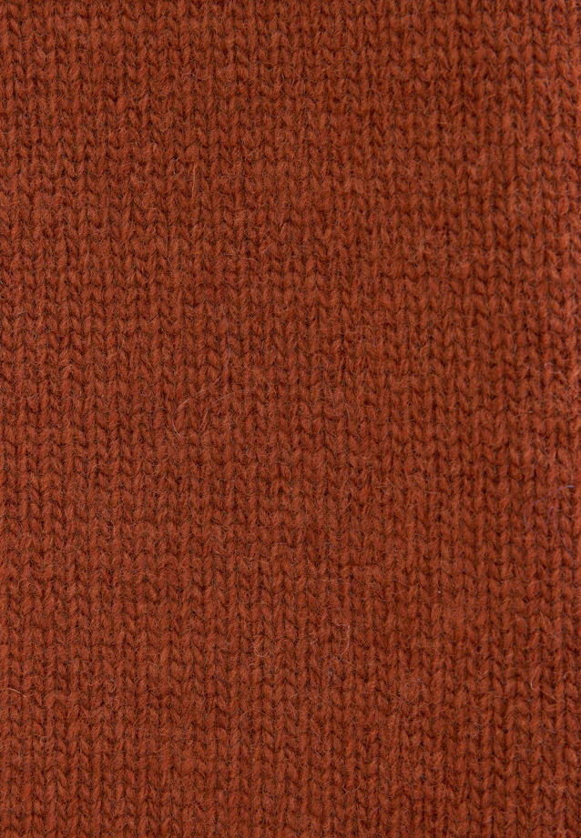 Boxy wool and cashmere turtleneck sweater in Braun |  Seidensticker Onlineshop