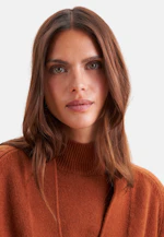 Boxy wool and cashmere turtleneck sweater in Braun |  Seidensticker Onlineshop