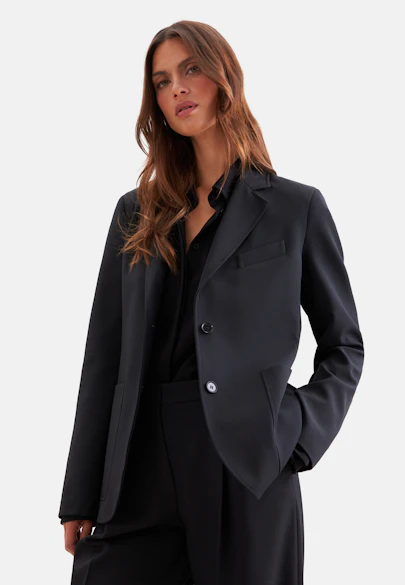 Two-button blazer in Schwarz |  Seidensticker Onlineshop