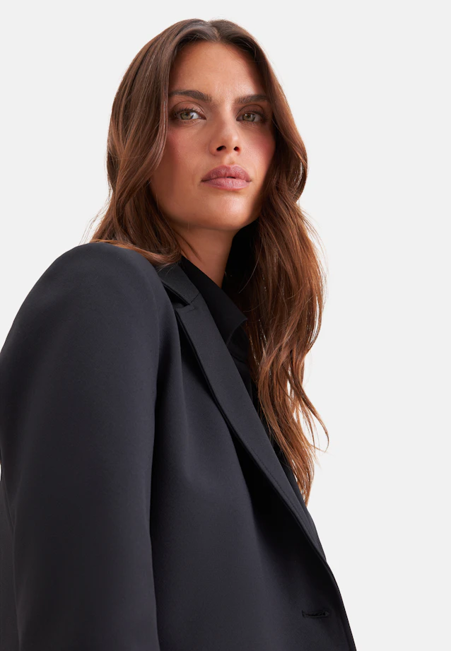 Two-button blazer in Schwarz |  Seidensticker Onlineshop