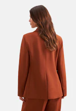 Zweiknopf Blazer mit aufgesetzten Taschen in Braun |  Seidensticker Onlineshop