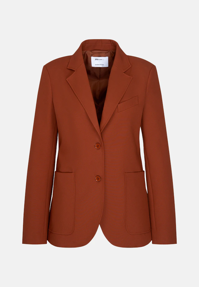 Zweiknopf Blazer mit aufgesetzten Taschen in Braun |  Seidensticker Onlineshop