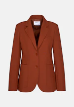 Zweiknopf Blazer mit aufgesetzten Taschen in Braun |  Seidensticker Onlineshop