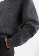 Oversize cashmere turtleneck sweater in Grey |  Seidensticker Onlineshop