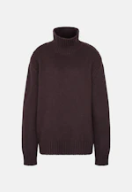 Oversize Rollkragenpullover mit Kaschmir in Braun |  Seidensticker Onlineshop