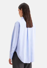 Oversized Bluse in Oxford mit UMA in Hellblau |  Seidensticker Onlineshop