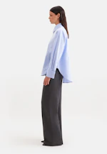 Oversized Bluse in Oxford mit UMA in Hellblau |  Seidensticker Onlineshop