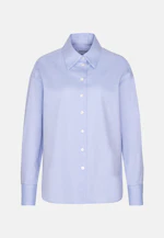Oversized Bluse in Oxford mit UMA in Hellblau |  Seidensticker Onlineshop