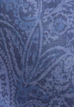 Shaped Flannel shirt Print in Dunkelblau |  Seidensticker Onlineshop