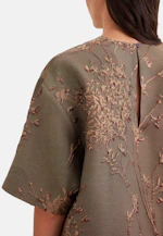 Oversized Shirt aus Spitze in Braun |  Seidensticker Onlineshop