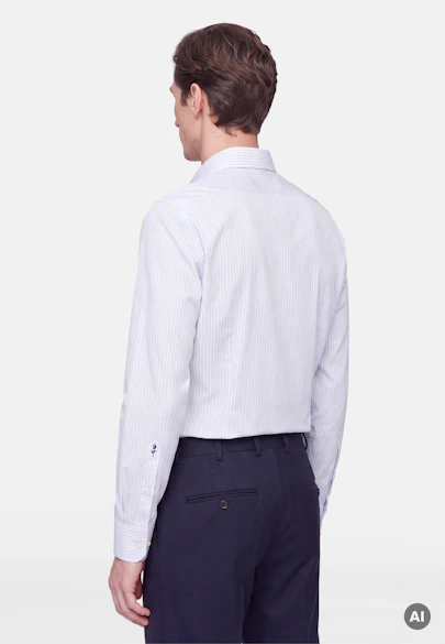 Slim Business shirt Stripes in Hellblau |  Seidensticker Onlineshop