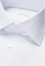 Slim Business Hemd Gestreift in Hellblau |  Seidensticker Onlineshop