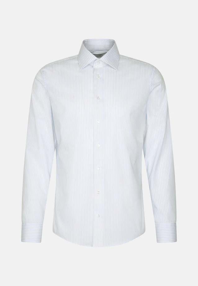 Slim Business Hemd Gestreift in Hellblau |  Seidensticker Onlineshop