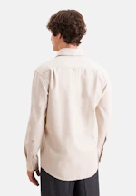 Regular Chemise décontractée Uni in Ecru |  Seidensticker Onlineshop