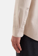 Regular Chemise décontractée Uni in Ecru |  Seidensticker Onlineshop