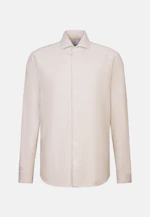 Regular Chemise décontractée Uni in Ecru |  Seidensticker Onlineshop