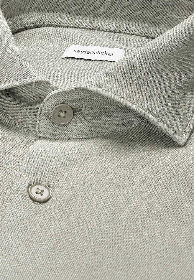 Regular Casual shirt Uni in Grün | Seidensticker online shop