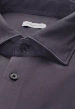 Regular Chemise décontractée Uni in Gris |  Seidensticker Onlineshop