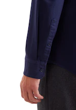 Regular Chemise décontractée Uni in Bleu Foncé |  Seidensticker Onlineshop