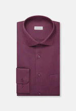 Comfort Flanellhemd Uni in Rot |  Seidensticker Onlineshop