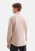 Slim Flannel shirt Uni in Beige |  Seidensticker Onlineshop