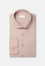 Slim Flannel shirt Uni in Beige |  Seidensticker Onlineshop