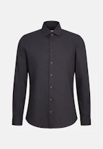 Slim Flanellhemd Uni in Grau |  Seidensticker Onlineshop