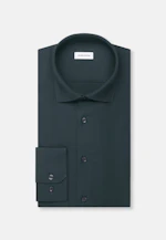 Slim Flanellhemd Uni in Grün |  Seidensticker Onlineshop