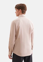 Shaped Flannel shirt Uni in Beige |  Seidensticker Onlineshop