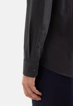 Shaped Flanellhemd Uni in Grau |  Seidensticker Onlineshop