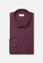 Shaped Flanellhemd Uni in Rot |  Seidensticker Onlineshop