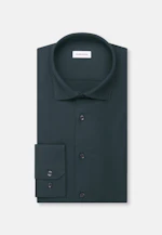 Shaped Flanellhemd Uni in Grün |  Seidensticker Onlineshop