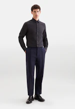 Shaped Flanellhemd Uni in Grau |  Seidensticker Onlineshop