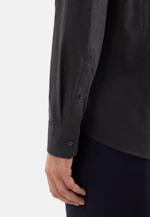 Slim Flanellhemd Uni in Grau |  Seidensticker Onlineshop