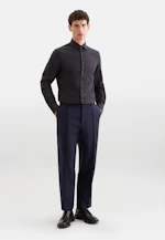 Slim Flanellhemd Uni in Grau |  Seidensticker Onlineshop