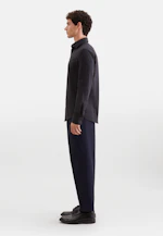Slim Flanellhemd Uni in Grau |  Seidensticker Onlineshop