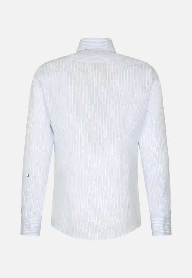 Shaped Business shirt Stripes in Hellblau |  Seidensticker Onlineshop
