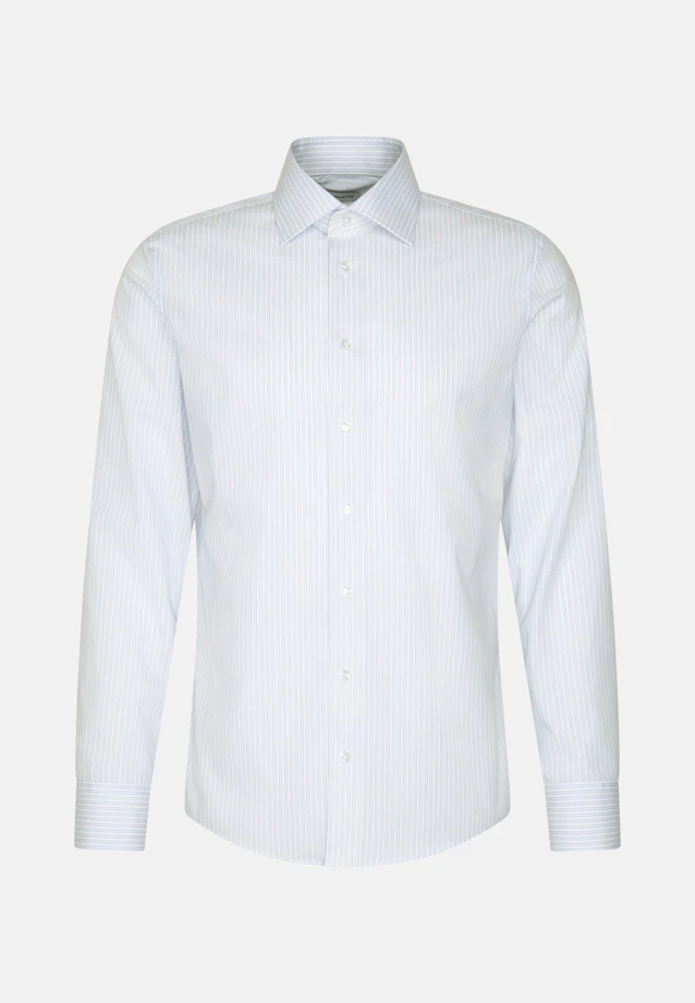 Shaped Business shirt Stripes in Hellblau |  Seidensticker Onlineshop