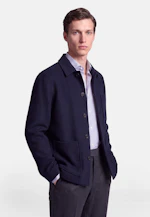 Regular Jacke Uni in Dunkelblau |  Seidensticker Onlineshop