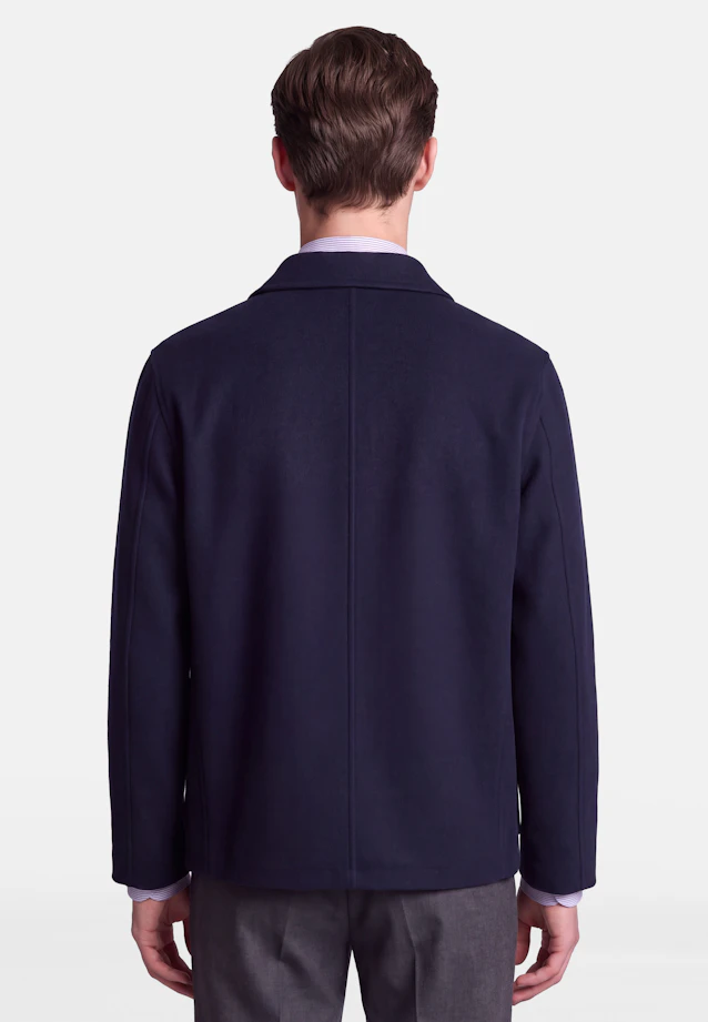 Regular Jacke Uni in Dunkelblau |  Seidensticker Onlineshop