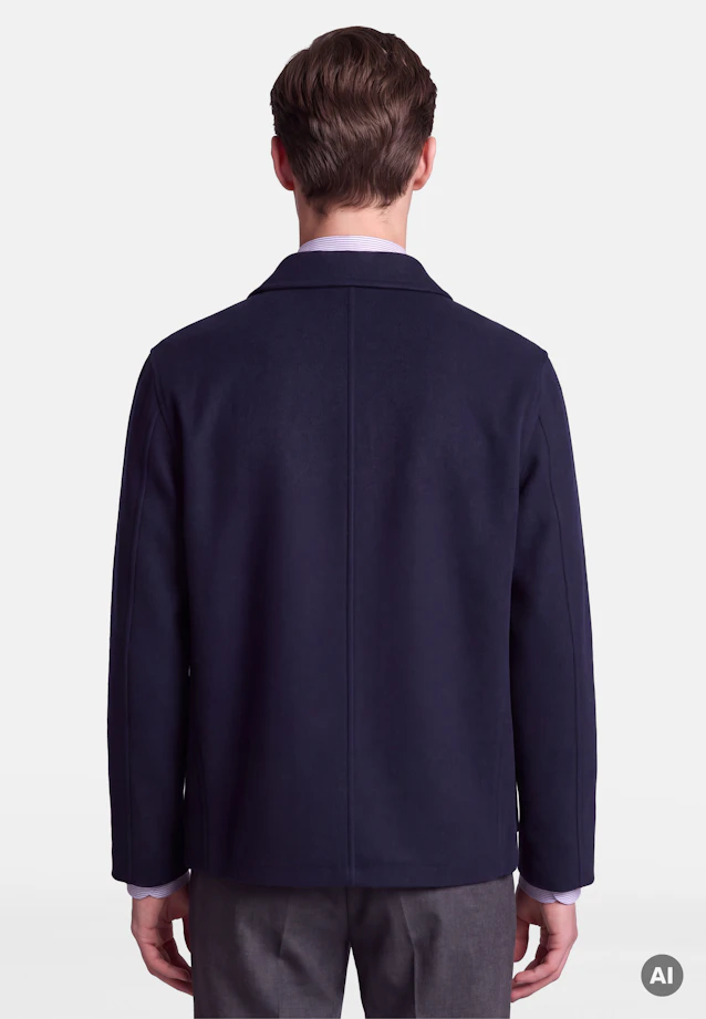 Regular Jacke in Dunkelblau |  Seidensticker Onlineshop