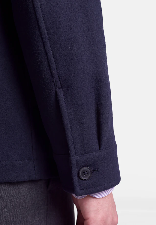 Regular Jacke Uni in Dunkelblau |  Seidensticker Onlineshop