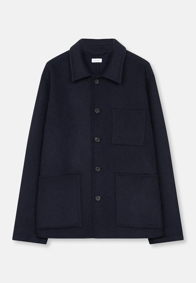 Regular Jacke in Dunkelblau |  Seidensticker Onlineshop