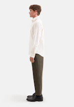 Regular Chemise décontractée Uni in Ecru |  Seidensticker Onlineshop