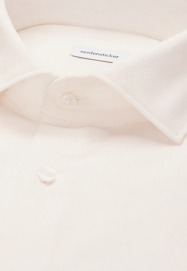 Regular Chemise décontractée Uni dans Ecru | Boutique en ligne Seidensticker