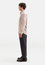 Regular Chemise décontractée Uni in Beige |  Seidensticker Onlineshop
