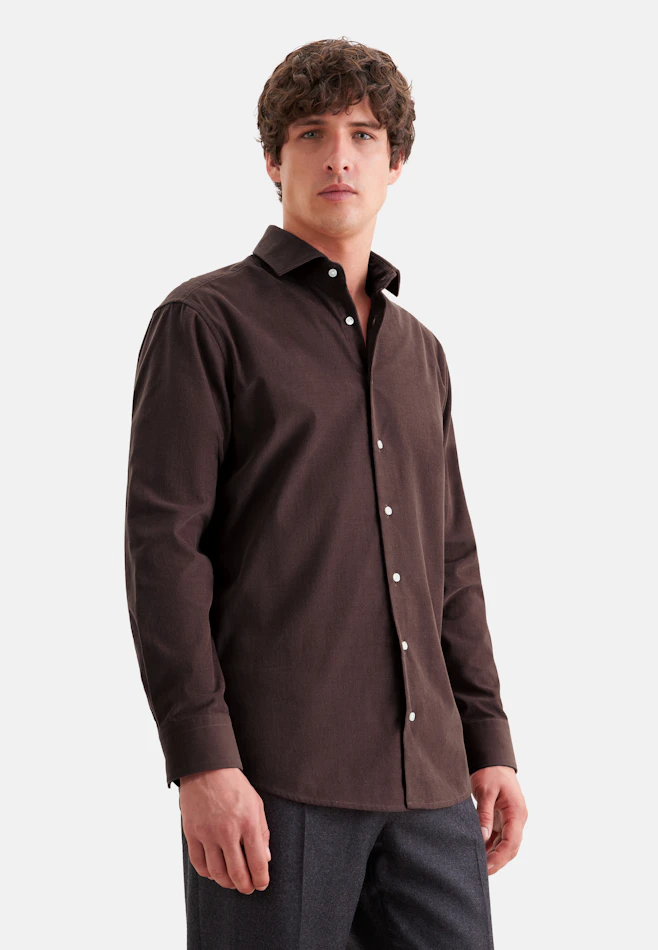Regular Casual Hemd Uni in Rot | Seidensticker Onlineshop