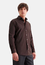 Regular Chemise décontractée Uni in Rouge |  Seidensticker Onlineshop