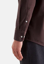 Regular Chemise décontractée Uni in Rouge |  Seidensticker Onlineshop