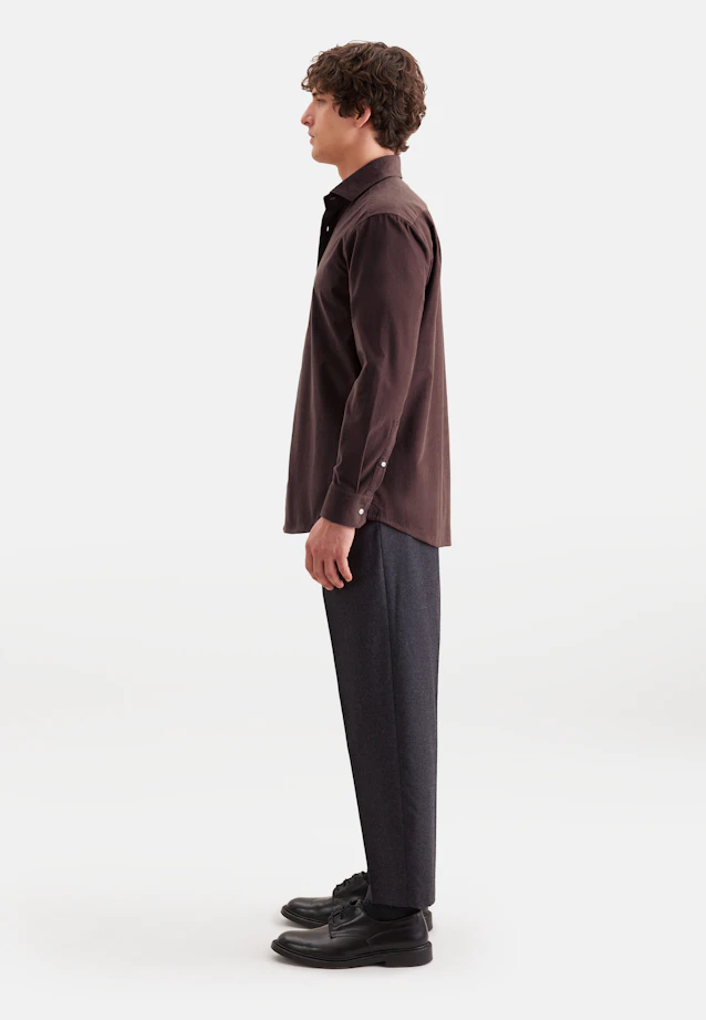 Regular Casual Hemd Uni in Rot |  Seidensticker Onlineshop